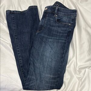 White House Black Market Dark Blue Boot Cut Jeans